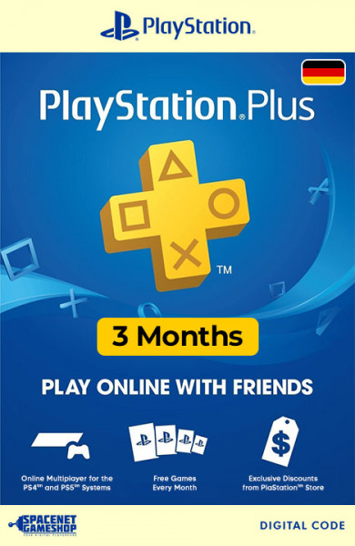 PlayStation Plus 3 Meseca [GER]
